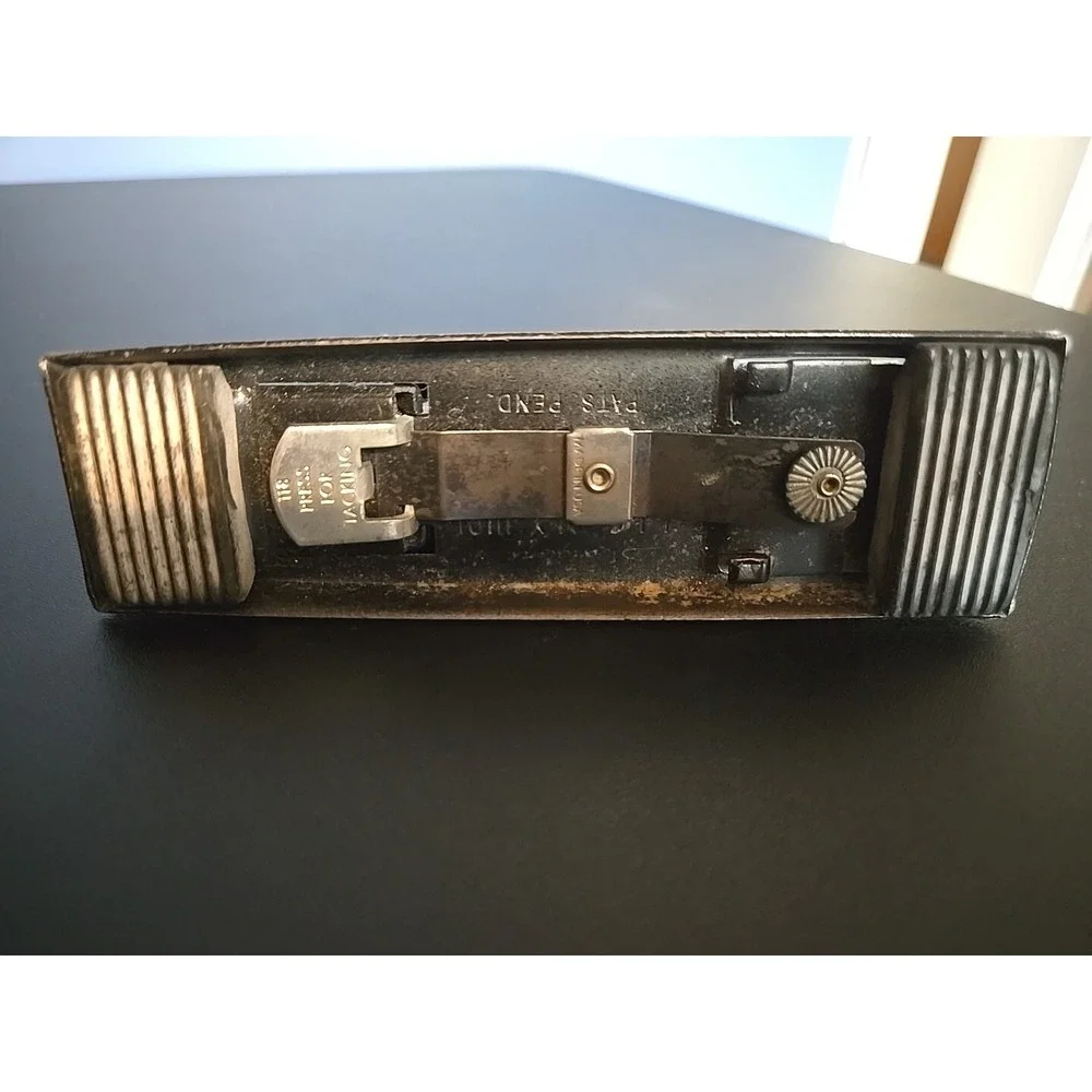 2 Vtg Swingline Model 711 Black Green Desktop 5